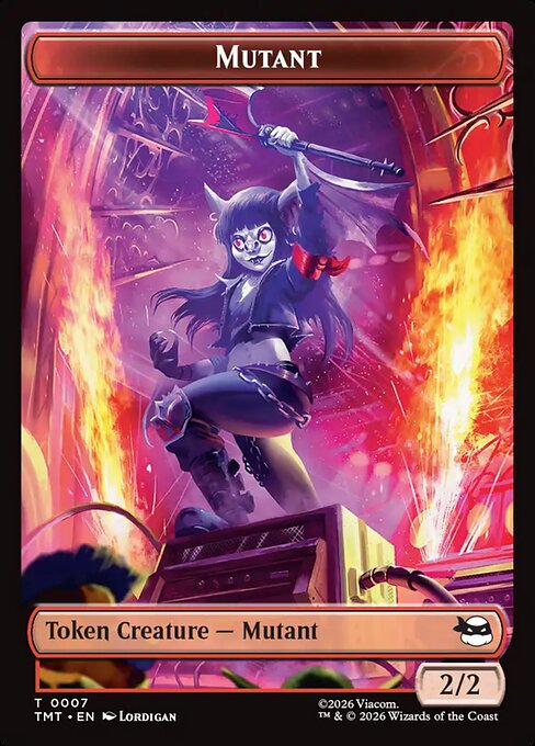 Mutant – Teenage Mutant Ninja Turtles Tokens (TTMT-7) Magic: The Gathering card | LC-REM-20260804-15707580105036-51e33613-7a24-461c-8d9f-12680af4b92a