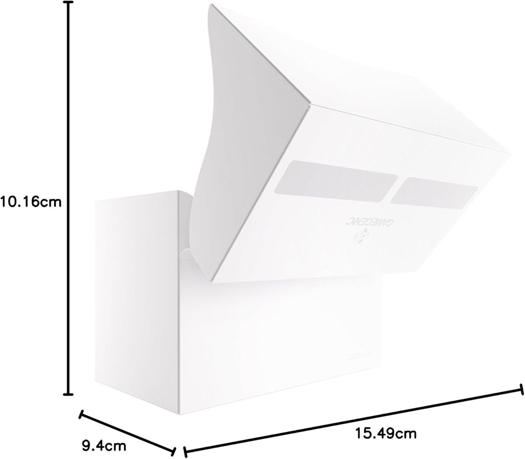 Gamegenic Double Deck Holder 200+ XL Deck Box (White)