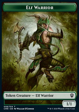 Elf Warrior Token (Green 1/1) - Commander Legends: Extras (Token) [XCMR-T08] Imagen principal del producto