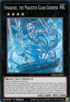Ninaruru, the Magistus Glass Goddess (V.1 - Super Rare) - Genesis Impact (Super Rare) [GEIM-007] Main image