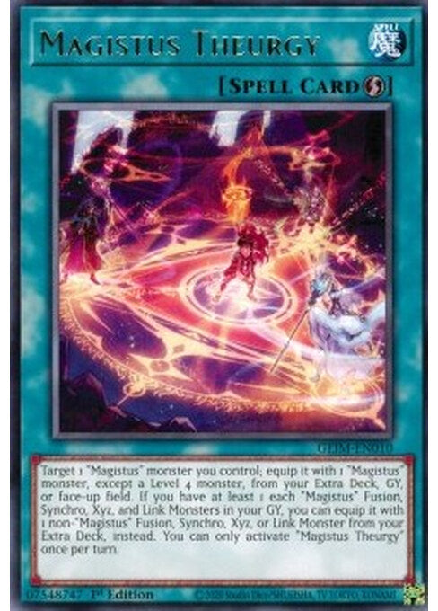 Magistus Theurgy — Genesis Impact (GEIM-010) Yu-Gi-Oh! card Main image