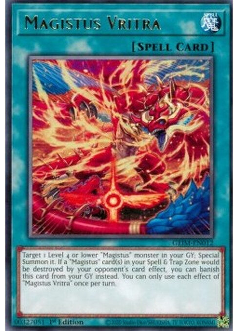 Magistus Vritra — Genesis Impact (GEIM-012) Yu-Gi-Oh! card Main image