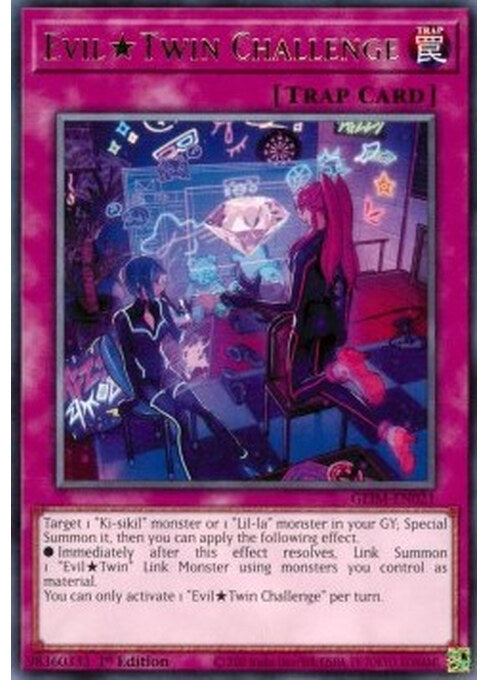 EvilTwin Challenge — Genesis Impact (GEIM-021) Yu-Gi-Oh! card Hauptbild