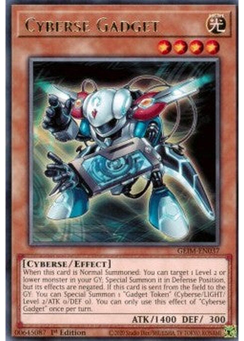 Cyberse Gadget — Genesis Impact (GEIM-037) Yu-Gi-Oh! card Immagine principale del prodotto