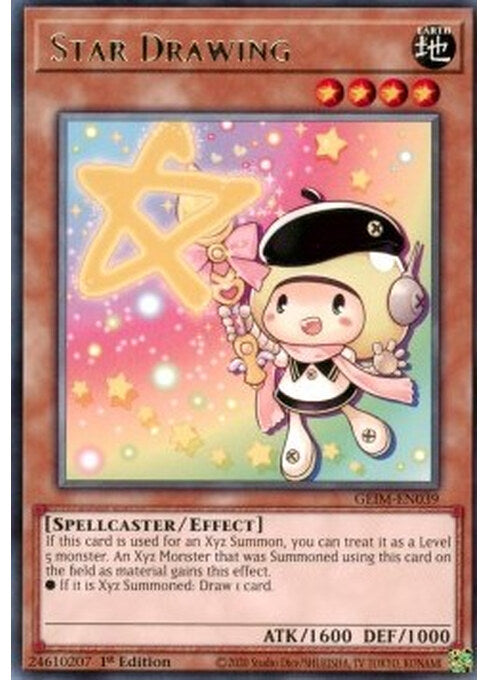 Star Drawing — Genesis Impact (GEIM-039) Yu-Gi-Oh! card Immagine principale del prodotto