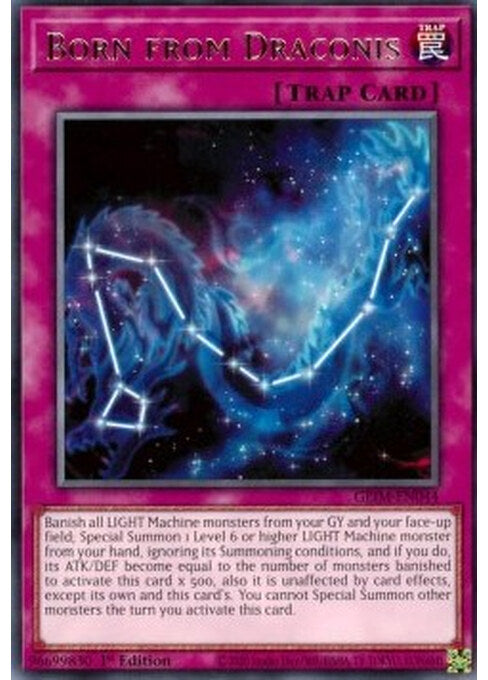 Born from Draconis — Genesis Impact (GEIM-044) Yu-Gi-Oh! card Immagine principale del prodotto