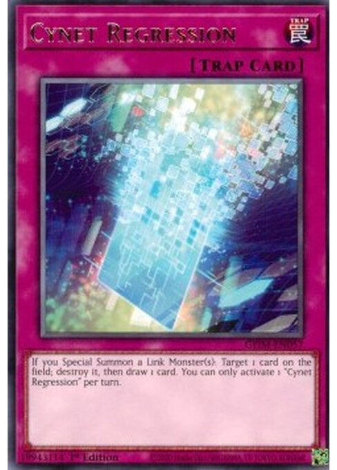 Cynet Regression — Genesis Impact (GEIM-057) Yu-Gi-Oh! card Hauptbild