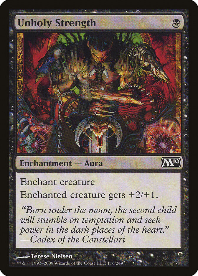 Unholy Strength - Magic 2010 (Common) [M10-116]