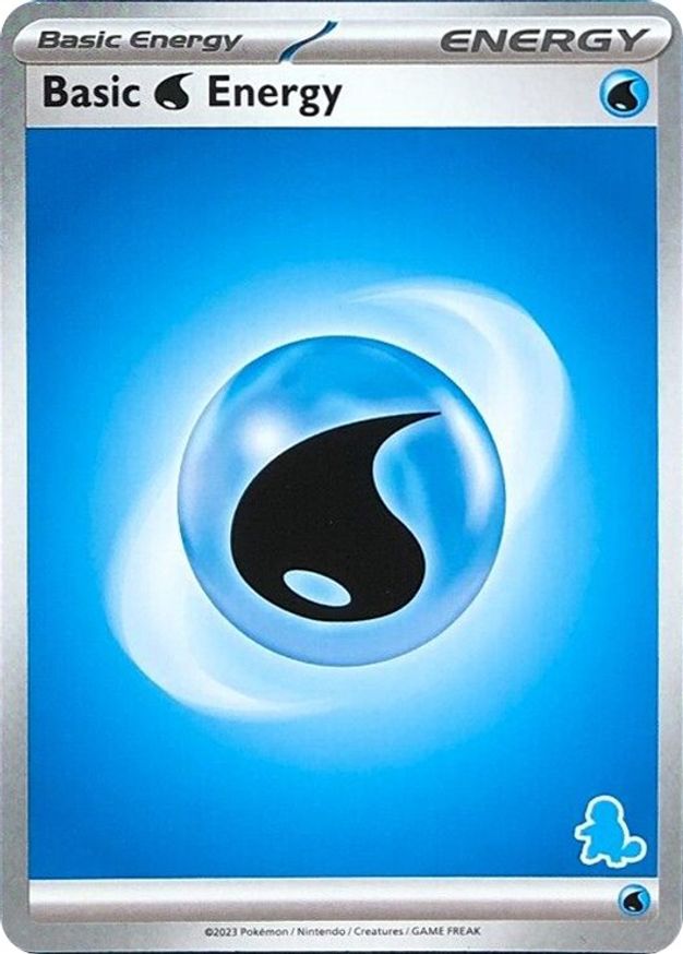 Pokémon-kaart Water Energy Fixed uit de set My First Battle