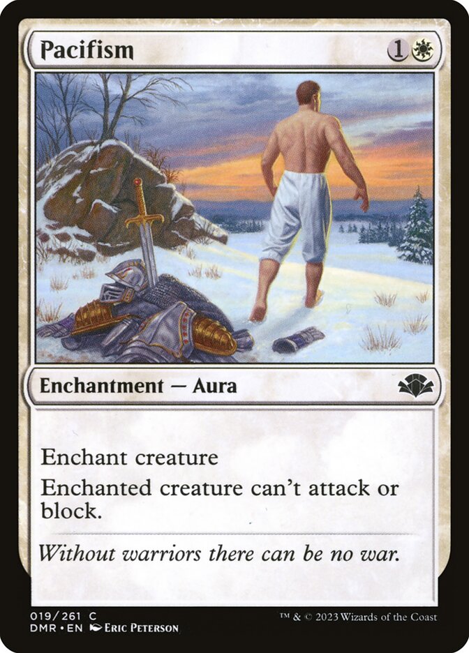 Pacifism - Dominaria Remastered (Common) [DMR-19]