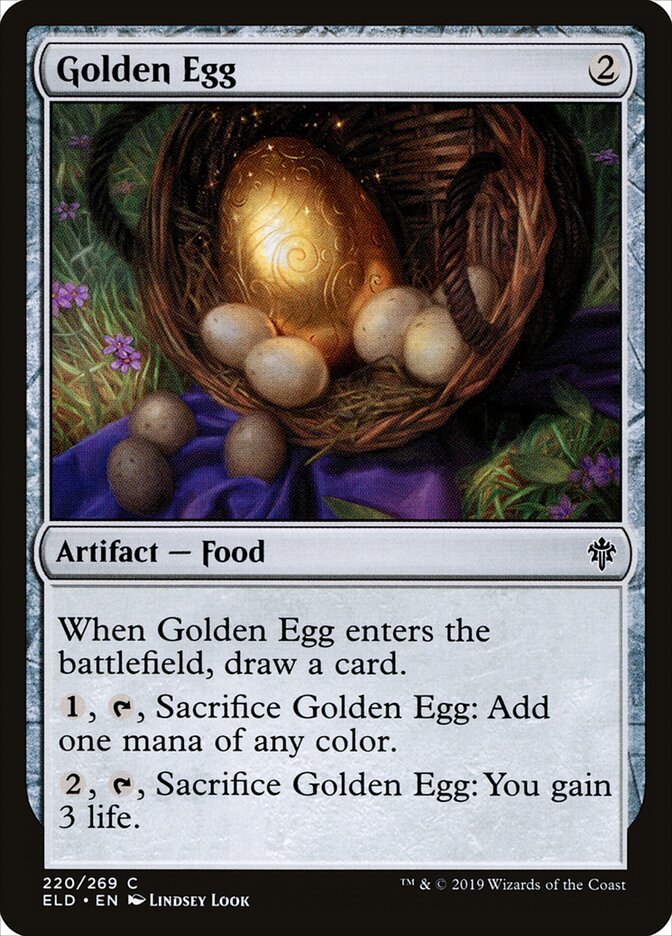 Golden Egg - Throne of Eldraine (Common) [ELD-220]