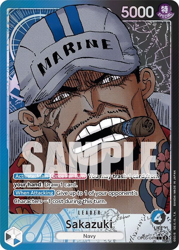 Sakazuki (OP05-041) (V.2) - Awakening of the New Era (Alternate Art) [OP05-041] — one-piece card