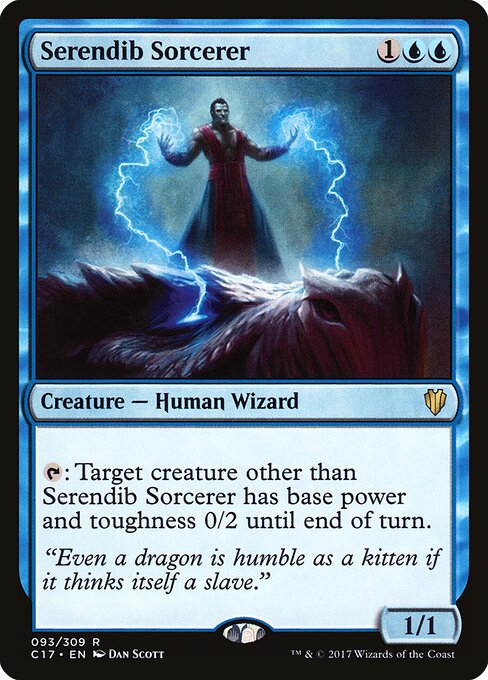 Serendib Sorcerer – Commander 2017 (C17-93) Magic: The Gathering card