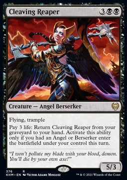 Cleaving Reaper - Kaldheim: Extras (Rare) [XKHM-376] Hoofdafbeelding