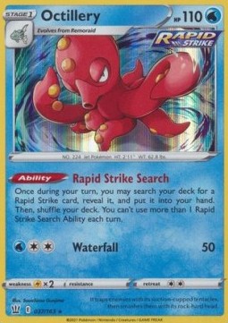 Octillery - Battle Styles (Holo Rare) [BST-37] Hover Image