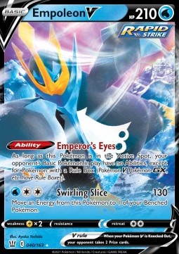 Empoleon V - Battle Styles (Ultra Rare) [BST-40] Hover Image