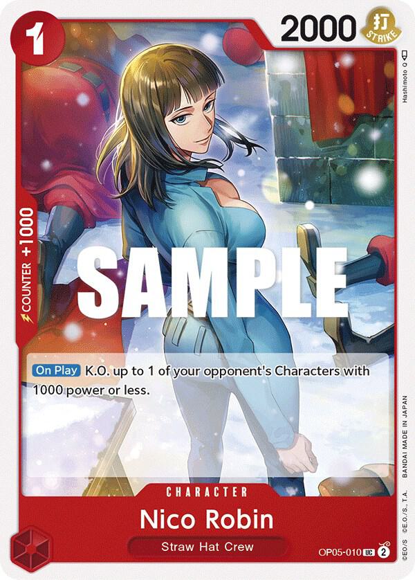 Nico Robin (OP05-010) - Awakening of the New Era (Uncommon) [OP05-010] — one-piece card
