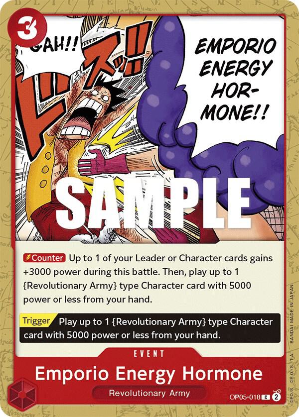 Emporio Energy Hormone (OP05-018) - Awakening of the New Era (Common) [OP05-018] — one-piece card Main image