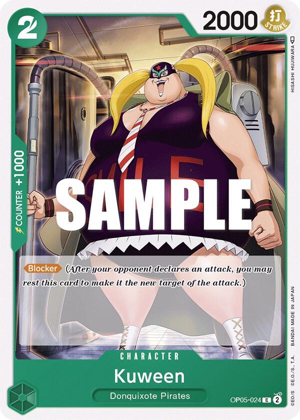 Kuween (OP05-024) - Awakening of the New Era (Common) [OP05-024] — one-piece card