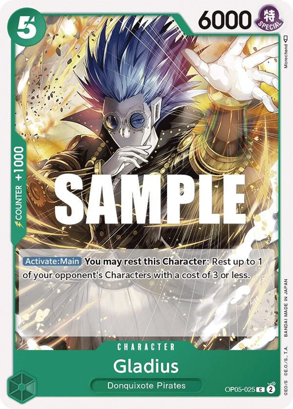 Gladius (OP05-025) - Awakening of the New Era (Common) [OP05-025] — one-piece card Imagen principal del producto