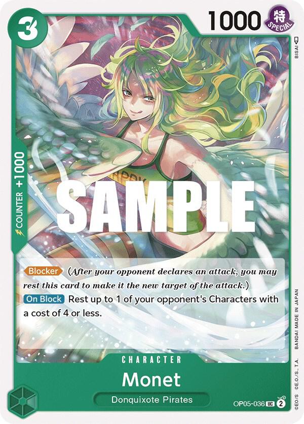 Monet (OP05-036) - Awakening of the New Era (Uncommon) [OP05-036] — one-piece card