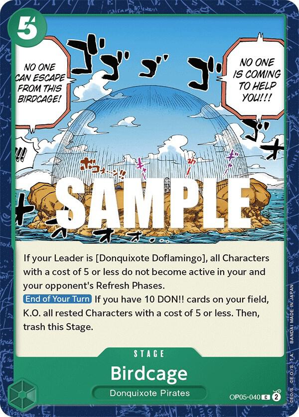 Birdcage (OP05-040) - Awakening of the New Era (Common) [OP05-040] — one-piece card Main image