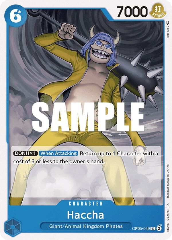 Haccha (OP05-049) - Awakening of the New Era (Uncommon) [OP05-049] — one-piece card
