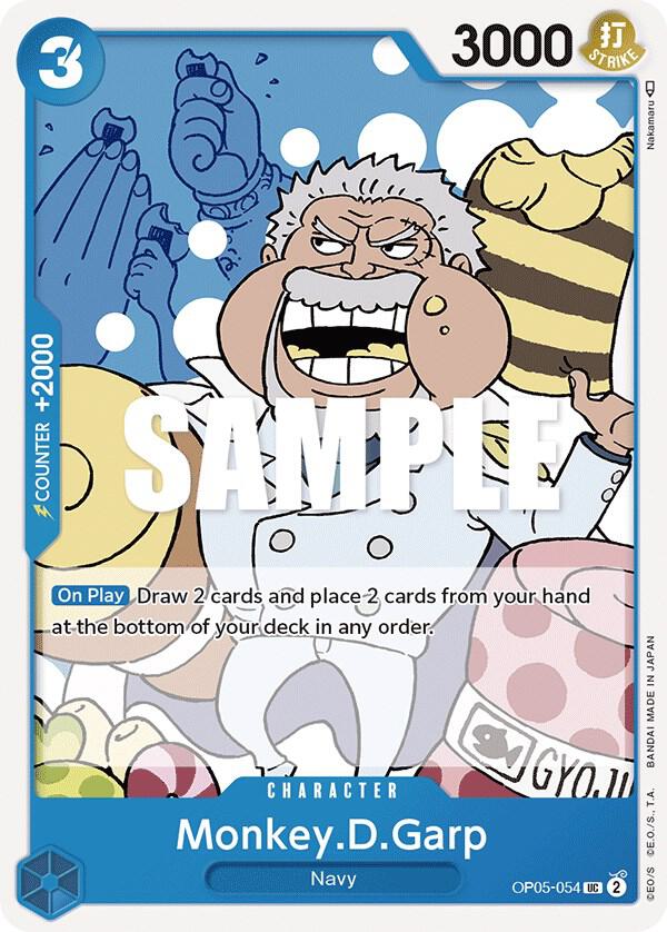 Monkey.D.Garp (OP05-054) - Awakening of the New Era (Uncommon) [OP05-054] — one-piece card Hoofdafbeelding