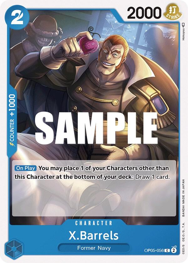 X.Barrels (OP05-056) - Awakening of the New Era (Common) [OP05-056] — one-piece card