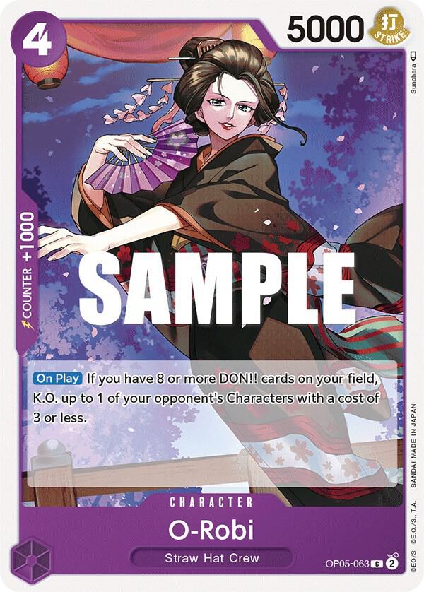 O-Robi (OP05-063) - Awakening of the New Era (Common) [OP05-063] — one-piece card