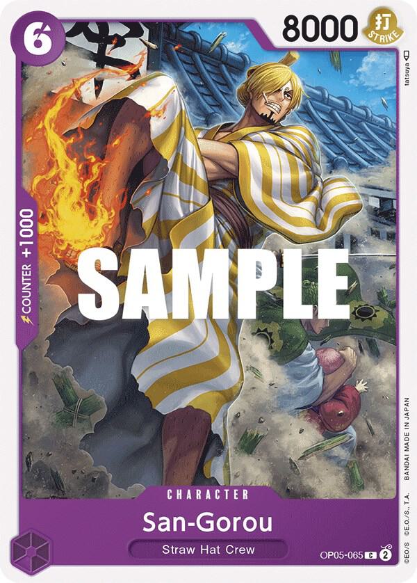 San-Gorou (OP05-065) - Awakening of the New Era (Common) [OP05-065] — one-piece card