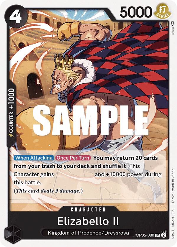 Elizabello II (OP05-080) - Awakening of the New Era (Uncommon) [OP05- 080] — one-piece card