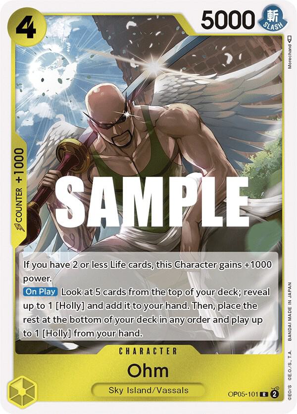Ohm (OP05-101) - Awakening of the New Era (Rare) [OP05-101] — one-piece card