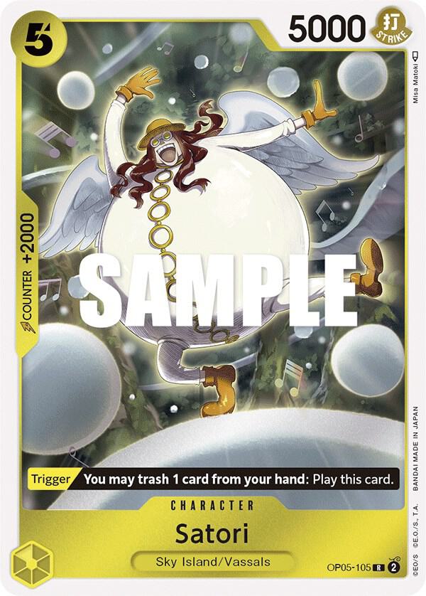 Satori (OP05-105) - Awakening of the New Era (Rare) [OP05-105] — one-piece card