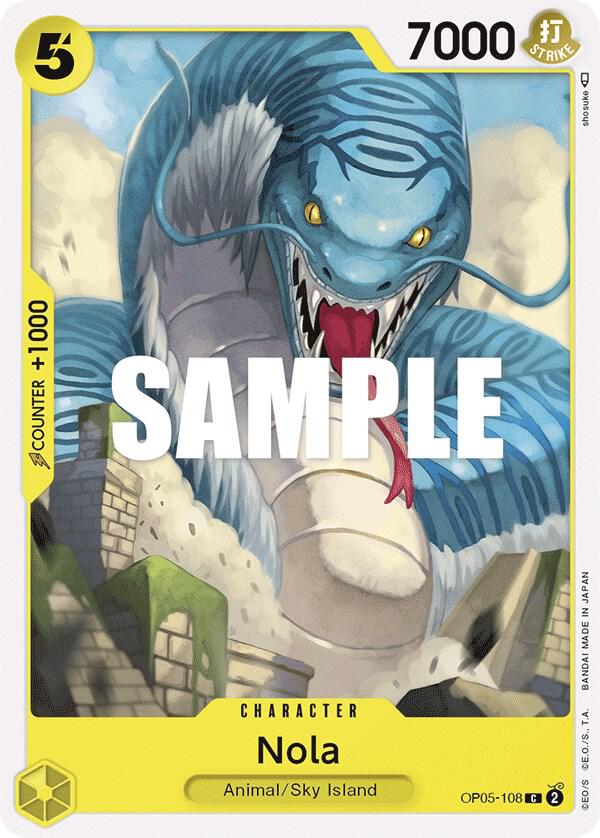 Nola (OP05-108) - Awakening of the New Era (Common) [OP05-108] — one-piece card Main image