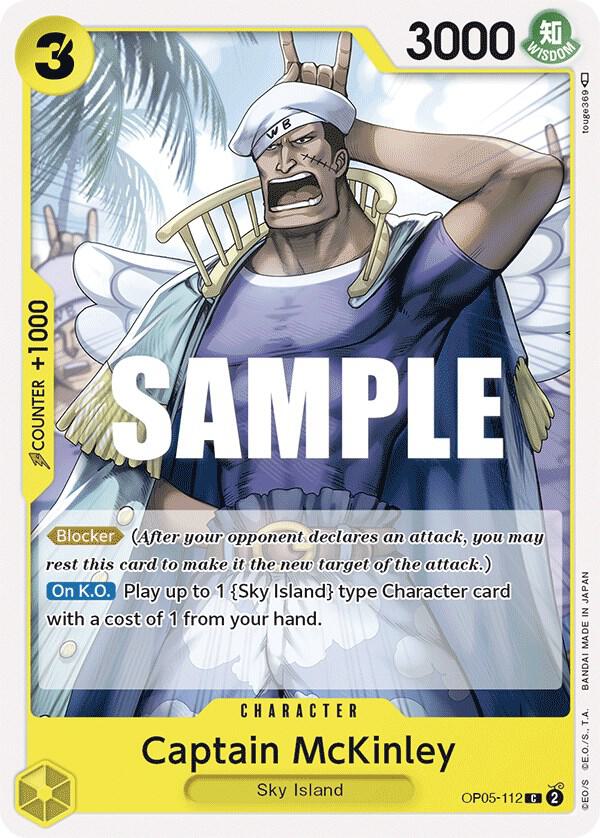 Captain McKinley (OP05-112) - Awakening of the New Era (Common) [OP05-112] — one-piece card