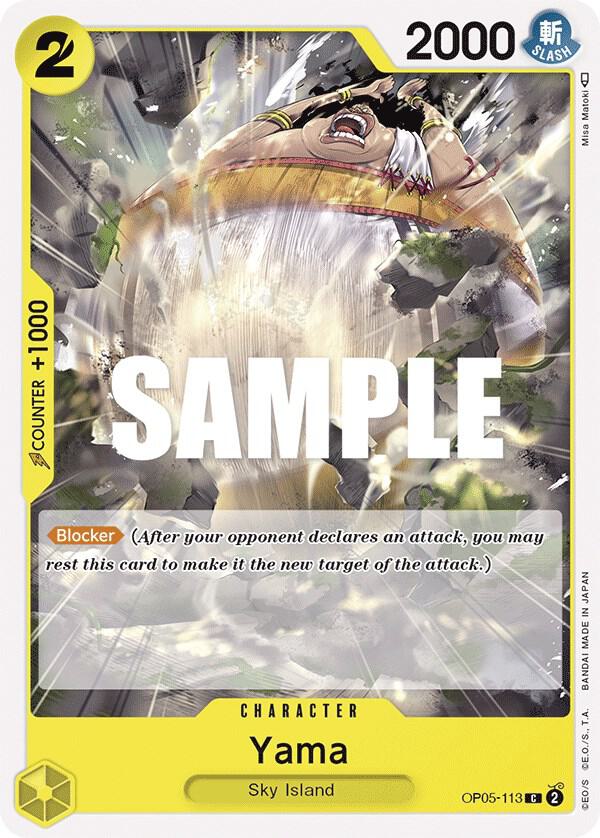 Yama (OP05-113) - Awakening of the New Era (Common) [OP05-113] — one-piece card