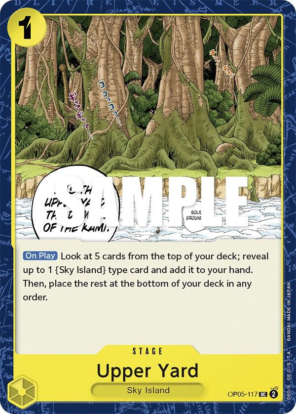 Upper Yard (OP05-117) - Awakening of the New Era (Uncommon) [OP05-117] — one-piece card