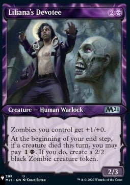 Liliana's Devotee - The List (Uncommon) [ZNL-298] Hoofdafbeelding