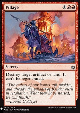Pillage - The List (Common) [ZNL-144] Hoofdafbeelding