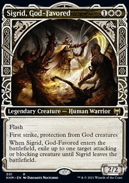 Sigrid, God-Favored - Kaldheim: Extras (Rare) [XKHM-301] Hoofdafbeelding
