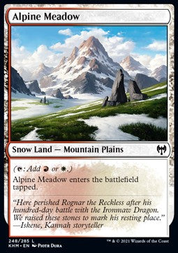 Alpine Meadow - Kaldheim (Common) [KHM-248] Hauptbild