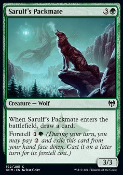 Sarulf's Packmate - Kaldheim (Common) [KHM-192] Hauptbild