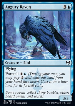 Augury Raven - Kaldheim (Common) [KHM-44] Imagen principal del producto