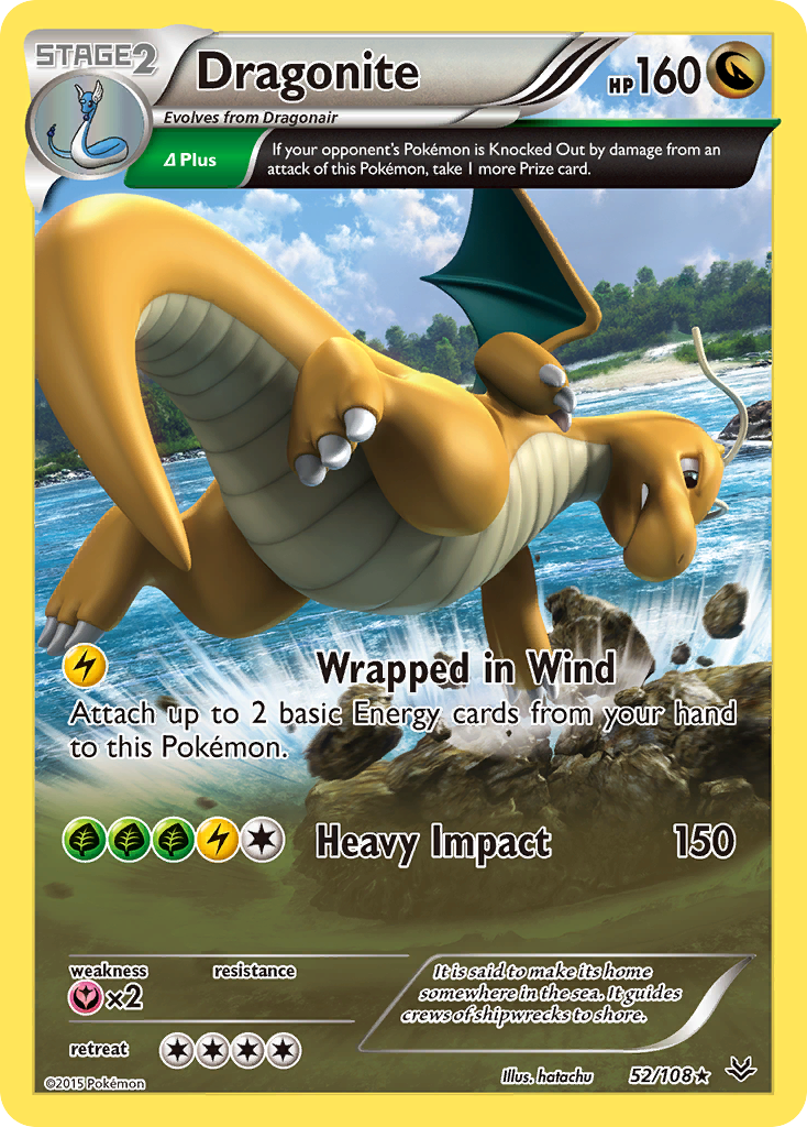 Dragonite – Roaring Skies 52 – Pokémon TCG single card