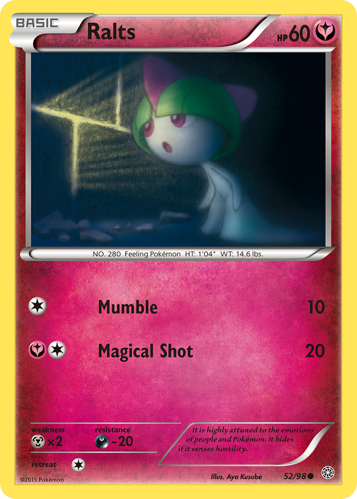 Ralts – Ancient Origins 52 – Pokémon TCG single card Hoofdafbeelding