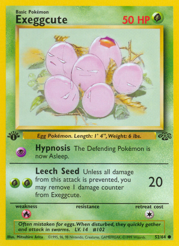 Exeggcute – Jungle 52 – Pokémon TCG single card Immagine principale del prodotto