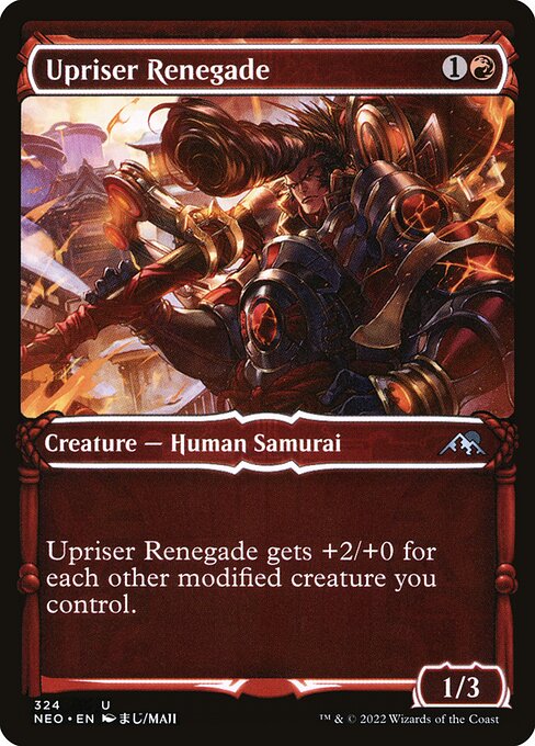 Upriser Renegade – Kamigawa: Neon Dynasty (NEO-324) Magic: The Gathering card | LC-REM-20260804-15765057995084-52af0f2d-de2e-4554-ae32-c88bc7ba7c71 Hauptbild