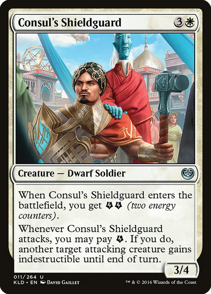 Consul's Shieldguard - Kaladesh (Uncommon) [KLD-11] Imagen principal del producto