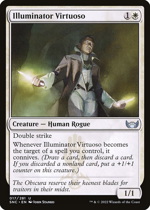 Illuminator Virtuoso – Streets of New Capenna (SNC-17) Magic: The Gathering card
